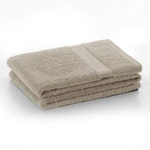Bavlnený uterák DecoKing Marina I béžový, veľkosť 70x140