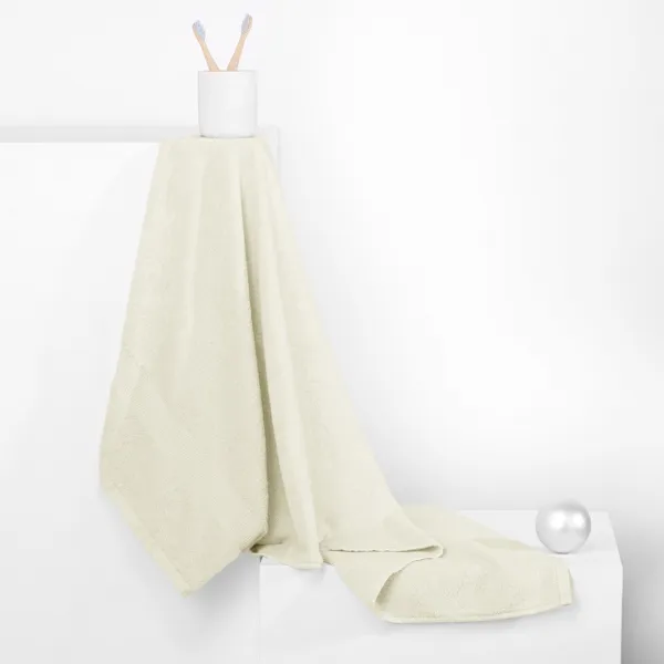 Bavlnený uterák DecoKing Marina 70x140 cm ecru, veľkosť 70x140