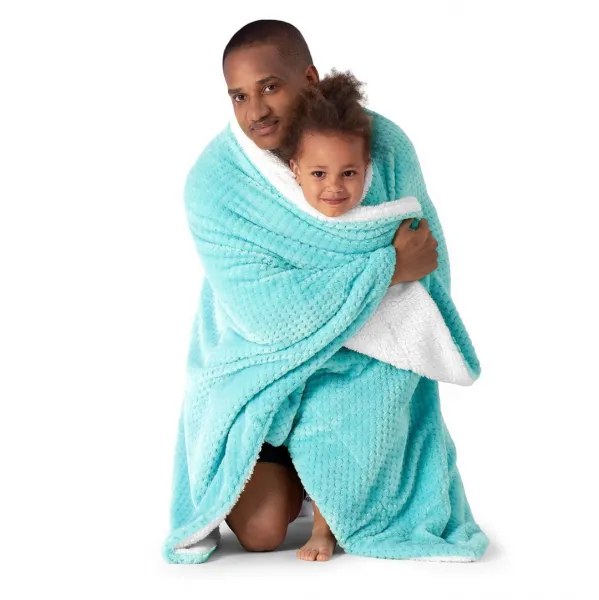 Deka AmeliaHome Shleepy tyrkysová, veľkosť 70x150