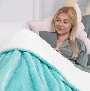 Deka AmeliaHome Shleepy tyrkysová, veľkosť 70x150