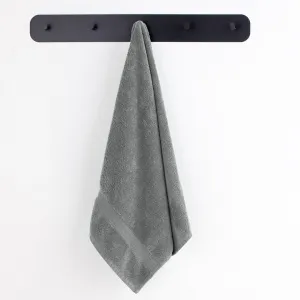 Bavlnený uterák DecoKing Marina sivý, veľkosť 70x140