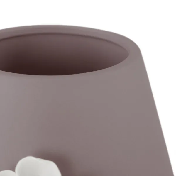 AmeliaHome Keramická váza Lusitiono cappuccino, veľkosť 13x13x12