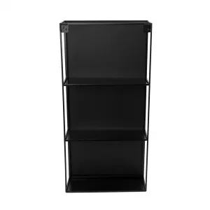 Umbra Nástenné zrkadlo Cirko čierne, veľkosť 30x13x62