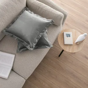 Obliečky na vankúše AmeliaHome Velvet Side Si sivé, veľkosť 50x70