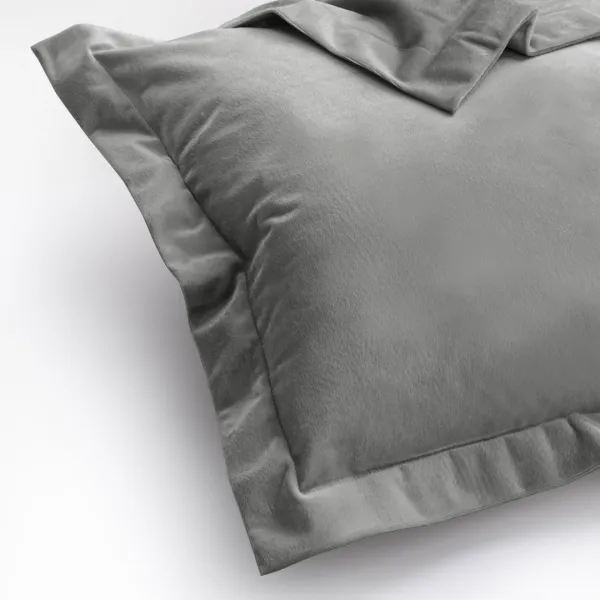 Obliečky na vankúše AmeliaHome Velvet Side Si sivé, veľkosť 50x70