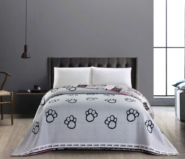Obojstranný prehoz na posteľ DecoKing CATSINVASION, veľkosť 170x270
