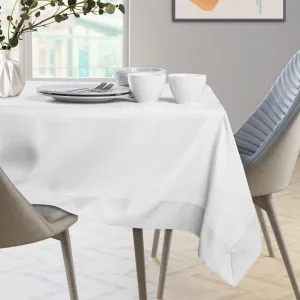 Obrus AmeliaHome EMPIRE BRD biely, veľkosť 140x340