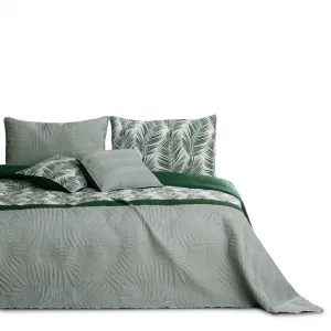 AmeliaHome Obojstranný prehoz Tropical 170x210 cm zelený, veľkosť 170x210