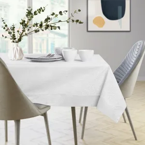 Obrus AmeliaHome GAIA BRD biely, veľkosť 80x80