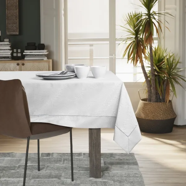 Obrus AmeliaHome GAIA PPG biely, veľkosť 140x340