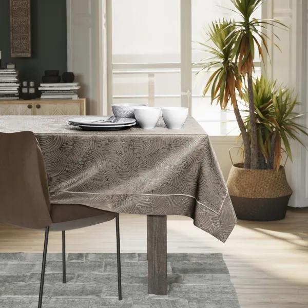 Obrus AmeliaHome GAIA PPG cappuccino, veľkosť 140x280