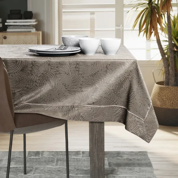 Obrus AmeliaHome GAIA PPG cappuccino, veľkosť 140x280