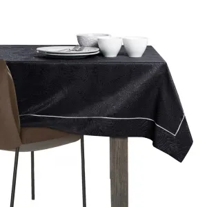 Obrus AmeliaHome GAIA PPG čierny, veľkosť 140x320