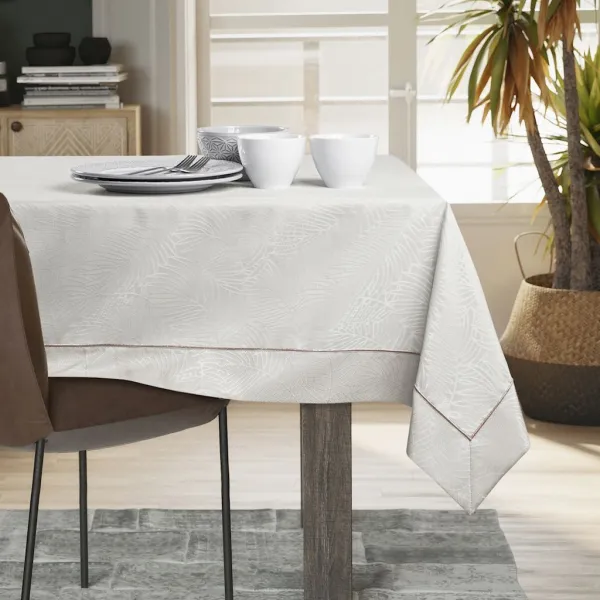 Obrus AmeliaHome GAIA PPG krémový, veľkosť 140x340