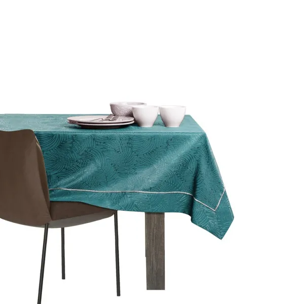 Obrus AmeliaHome GAIA PPG morská modrá, veľkosť 140x320