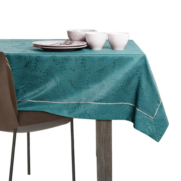 Obrus AmeliaHome GAIA PPG morská modrá, veľkosť 140x320