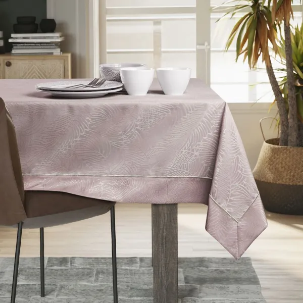 Obrus AmeliaHome GAIA PPG púdrovo ružový, veľkosť 140x340