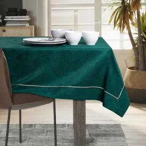Obrus AmeliaHome GAIA PPG tmavozelený, veľkosť 140x340