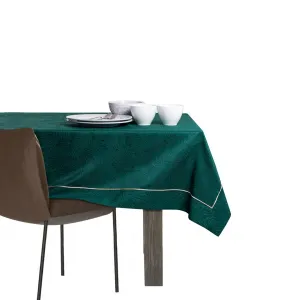 Obrus AmeliaHome GAIA PPG tmavozelený, veľkosť 140x340