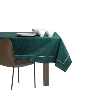 Obrus AmeliaHome VESTA PPG tmavozelený, veľkosť 140x340