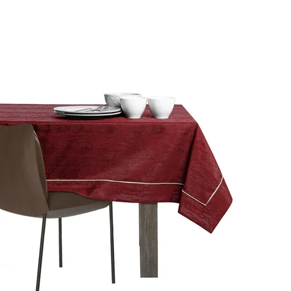 Obrus AmeliaHome VESTA PPG vínový, veľkosť 140x340