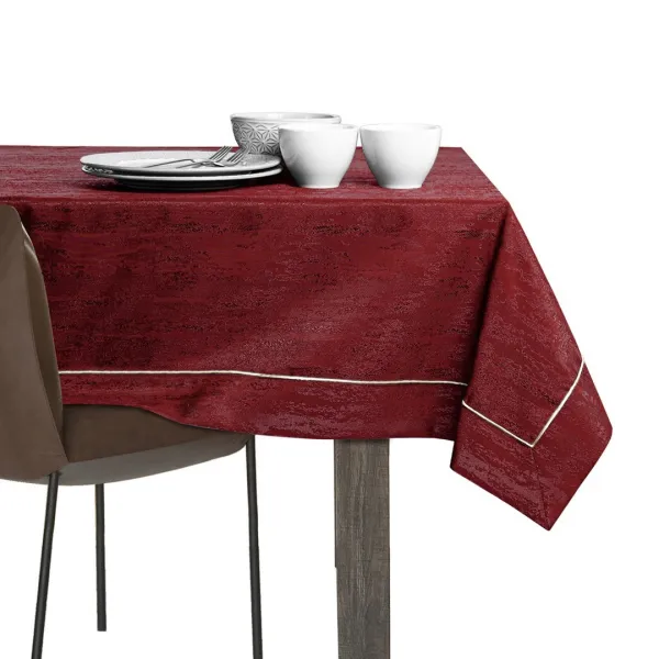 Obrus AmeliaHome VESTA PPG vínový, veľkosť 140x340