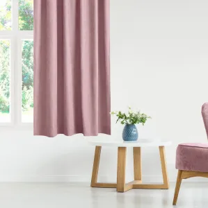 Filumi Záves Homede Milana s riasiacou páskou Wave 7 cm ružový, veľkosť 220x270