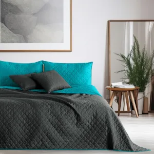 Prikrývka na posteľ DecoKing AXEL zelená, veľkosť 170x270