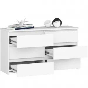 Ak furniture Komoda CL6 100 cm bílá