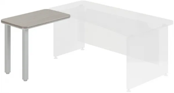 LENZA Prístavný stôl WELS,  90x55x76,2 cm, ľavé prevedenie