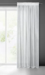 ArtFir Hotová záclona IDA P |  biela 140 x 250 cm
