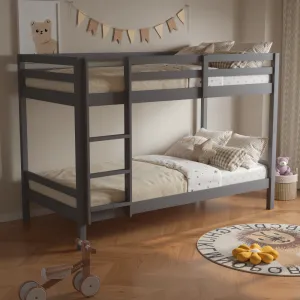 Rozložiteľná poschodová posteľ INEZA Tempo Kondela Šedá