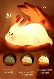 Earplugs.sk Detská nočná lampička - Králik