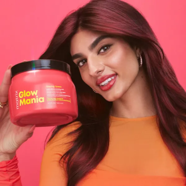 Matrix maska na vlasy - Glow Mania Super Gloss Protecting Mask