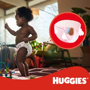 HUGGIES® Plienky jednorázové Little Movers 4 (7-18 kg) 66 ks