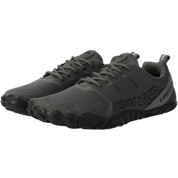 Head TAAHIR Pánska barefoot obuv, tmavo sivá, veľkosť