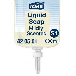 Tekuté mydlo TORK jemné 1l svetložlté S1