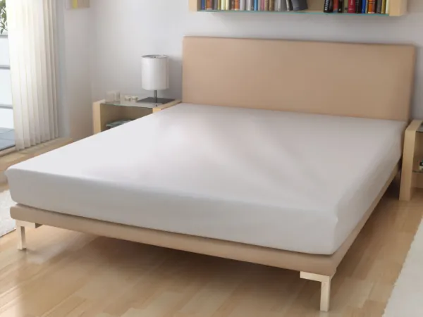 Jednolôžkové prestieradlo z bavlneného froté Zvoľte farbu: Marhuľová, Zvoľte rozmer: 90 x 200 cm
