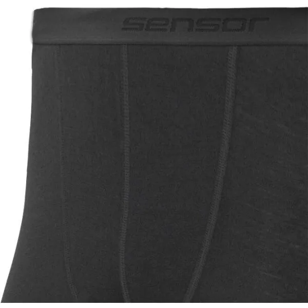 Sensor MERINO WOOL ACTIVE M Pánske spodky, čierna, veľkosť