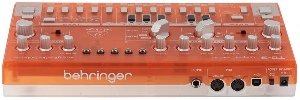 Behringer TD-3 Syntetizátor Transparent Orange