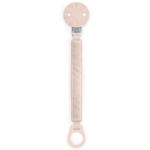 Suavinex Wonderland Soother Clip with Ribbon spona na cumlík Pink 1 ks