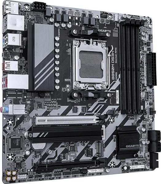 GIGABYTE MB Sc AM5 B850M DS3H, AMD B850, 4xDDR5, 2xDP, 1xHDMI, mATX
