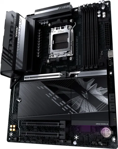 GIGABYTE MB Sc AM5 B850 A ELITE WF7, AMD B850, 4xDDR5, 1xDP, WiFi, ATX