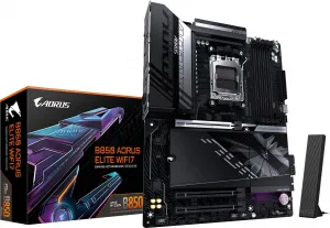 GIGABYTE MB Sc AM5 B850 A ELITE WF7, AMD B850, 4xDDR5, 1xDP, WiFi, ATX