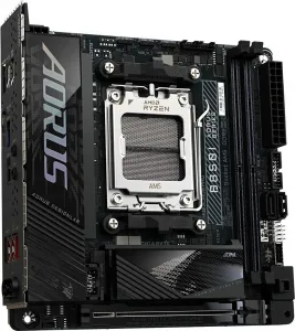 GIGABYTE MB Sc AM5 B850I AORUS PRO, AMD B850, 2xDDR5, 1xHDMI, WiFi, Mini-ITX
