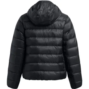 Under Armour LEGEND DOWN HOODED Dámska bunda, čierna, veľkosť