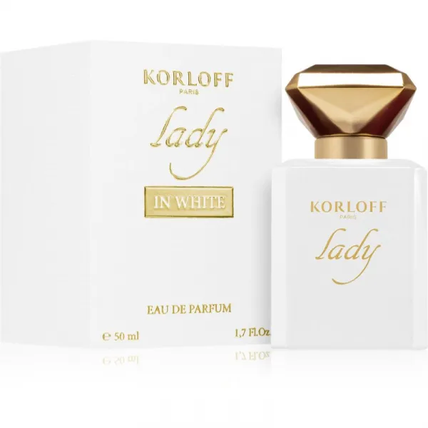 Korloff Lady Korloff in White parfumovaná voda pre ženy 50 ml