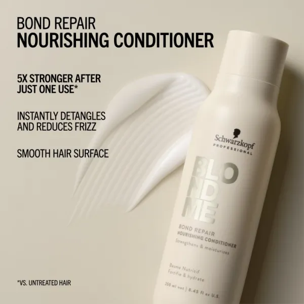 Schwarzkopf Professional Blondme Bond Repair Nourishing Conditioner vyživujúci kondicionér pre blond vlasy 250 ml