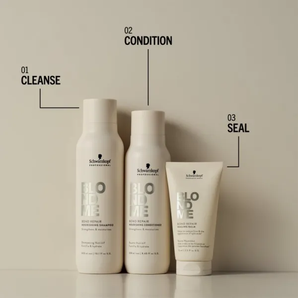 Schwarzkopf Professional Blondme Bond Repair Nourishing Conditioner vyživujúci kondicionér pre blond vlasy 250 ml