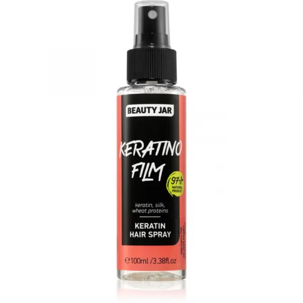 Beauty Jar Keratino Film keratínový sprej pre slabé, namáhané vlasy 100 ml